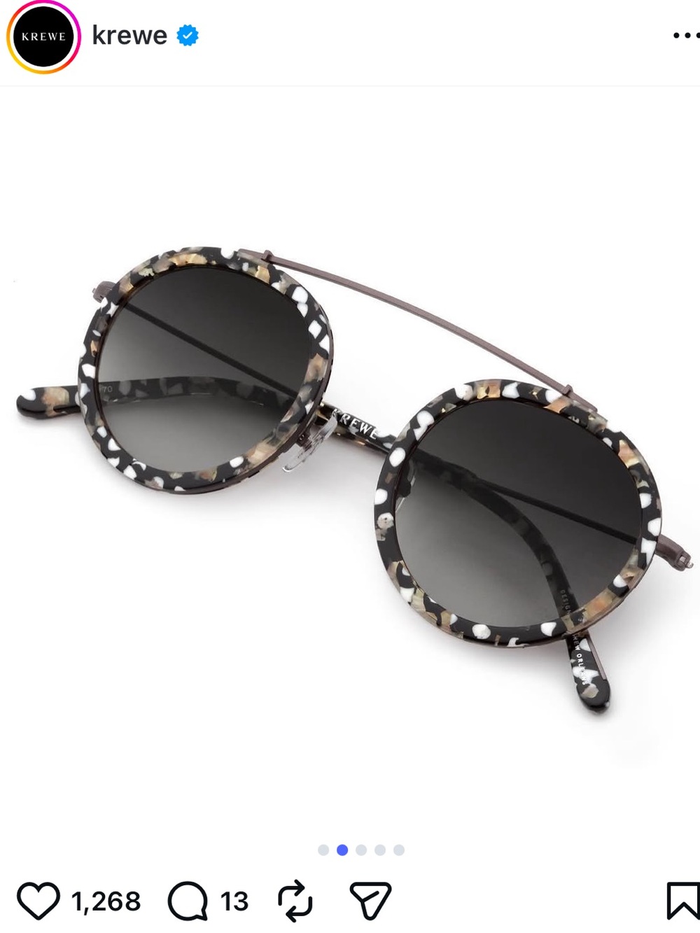 Krewe Conti Sunglasses